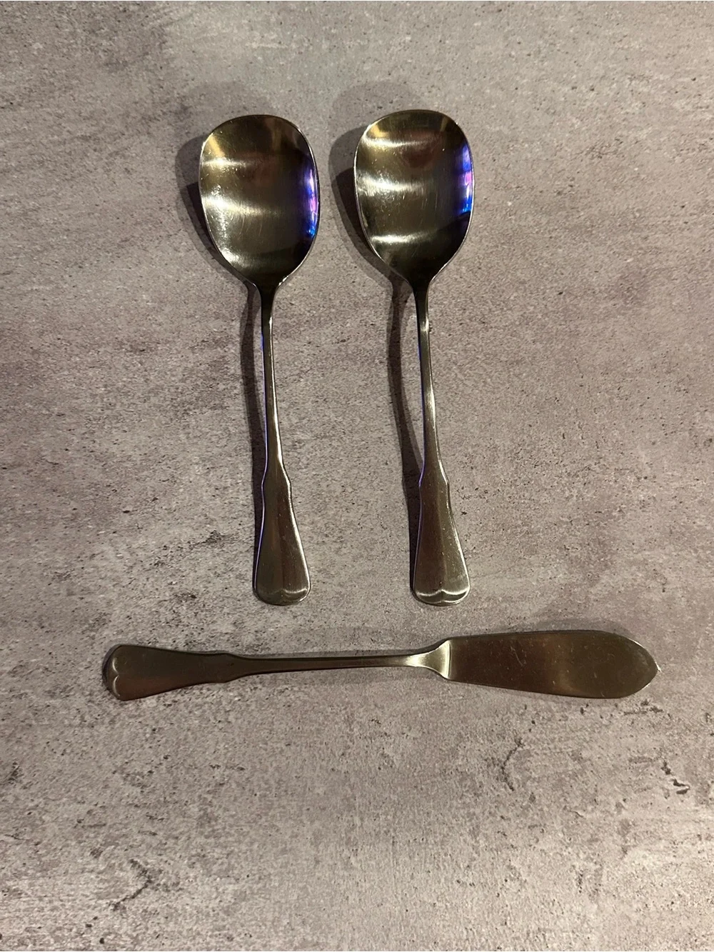 Oneida Patrick Henry Stainless Serving Hostess Extension Set - 12 Pieces Vtg